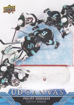 #C189 Philipp Grubauer - Seattle Kraken - 2023-24 Upper Deck - UD Canvas Hockey