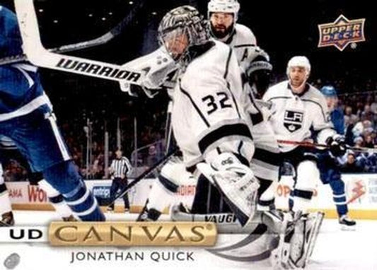 #C190 Jonathan Quick - Los Angeles Kings - 2019-20 Upper Deck - UD Canvas Hockey