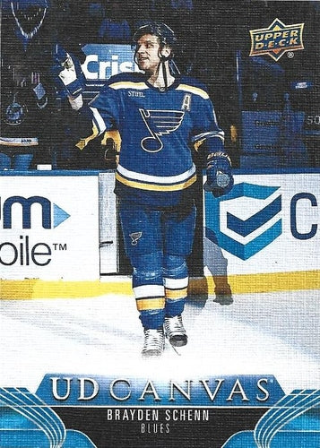 #C191 Brayden Schenn - St. Louis Blues - 2023-24 Upper Deck - UD Canvas Hockey