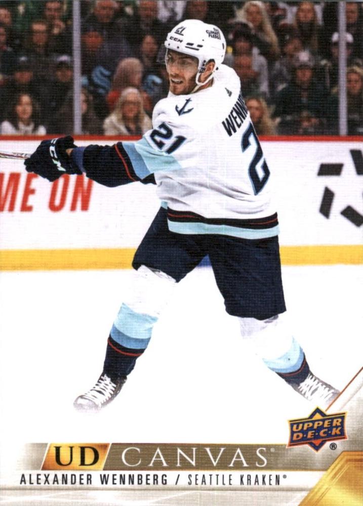 #C191 Alexander Wennberg - Seattle Kraken - 2022-23 Upper Deck - UD Canvas Hockey