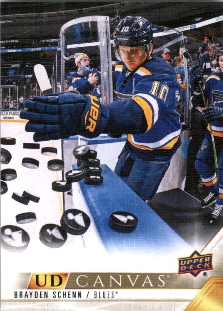 #C192 Brayden Schenn - St. Louis Blues - 2022-23 Upper Deck - UD Canvas Hockey