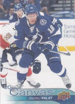 #C192 Ondrej Palat - Tampa Bay Lightning - 2016-17 Upper Deck - UD Canvas Hockey