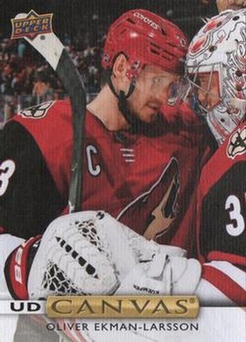 #C193 Oliver Ekman-Larsson - Arizona Coyotes - 2019-20 Upper Deck - UD Canvas Hockey