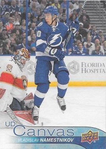 #C194 Vladislav Namestnikov - Tampa Bay Lightning - 2016-17 Upper Deck - UD Canvas Hockey