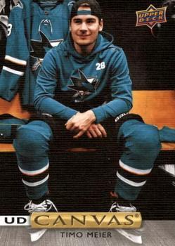 #C195 Timo Meier - San Jose Sharks - 2019-20 Upper Deck - UD Canvas Hockey