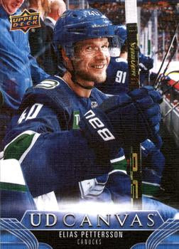 #C198 Elias Pettersson - Vancouver Canucks - 2023-24 Upper Deck - UD Canvas Hockey