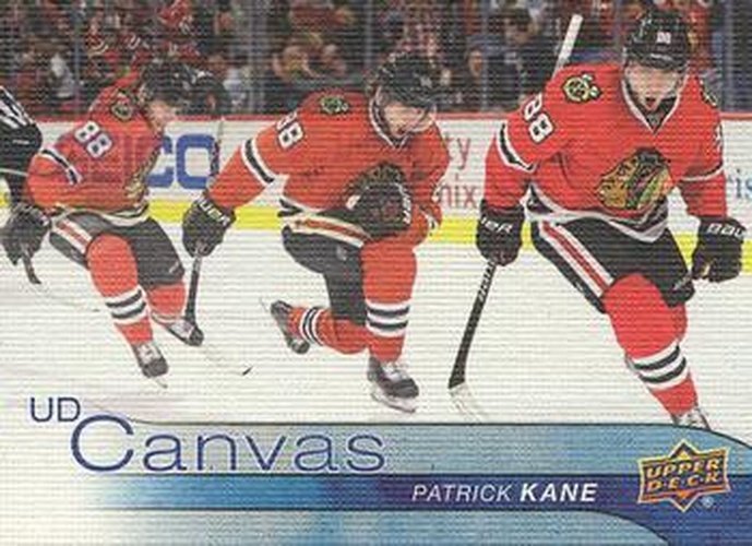 #C19 Patrick Kane - Chicago Blackhawks - 2016-17 Upper Deck - UD Canvas Hockey