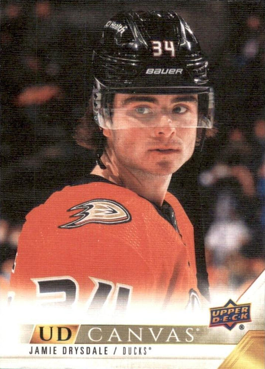 #C1 Jamie Drysdale - Anaheim Ducks - 2022-23 Upper Deck - UD Canvas Hockey