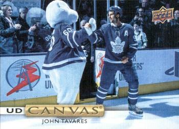 #C1 John Tavares - Toronto Maple Leafs - 2019-20 Upper Deck - UD Canvas Hockey