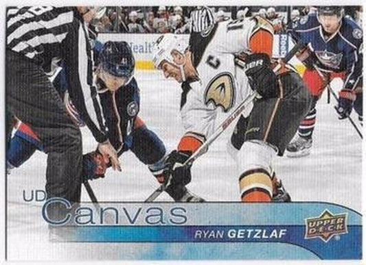 #C1 Ryan Getzlaf - Anaheim Ducks - 2016-17 Upper Deck - UD Canvas Hockey