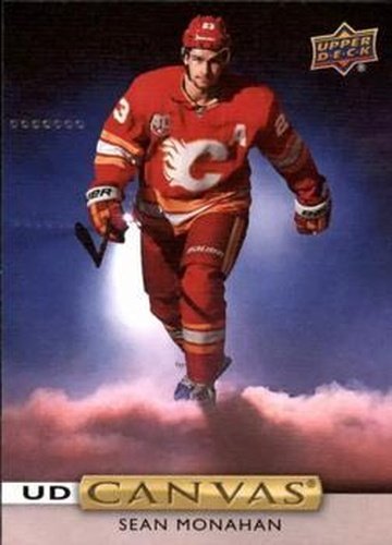 #C202 Sean Monahan - Calgary Flames - 2019-20 Upper Deck - UD Canvas Hockey