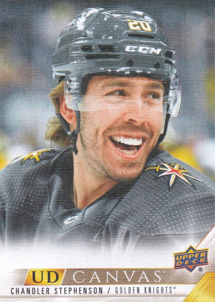 #C202 Chandler Stephenson - Vegas Golden Knights - 2022-23 Upper Deck - UD Canvas Hockey
