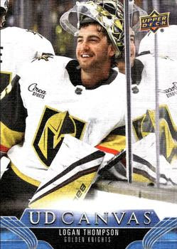 #C203 Logan Thompson - Vegas Golden Knights - 2023-24 Upper Deck - UD Canvas Hockey