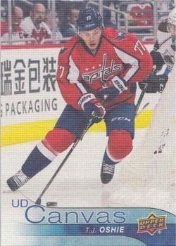 #C206 T.J. Oshie - Washington Capitals - 2016-17 Upper Deck - UD Canvas Hockey