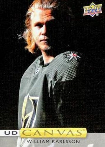 #C208 William Karlsson - Vegas Golden Knights - 2019-20 Upper Deck - UD Canvas Hockey