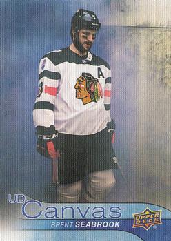 #C20 Brent Seabrook - Chicago Blackhawks - 2016-17 Upper Deck - UD Canvas Hockey