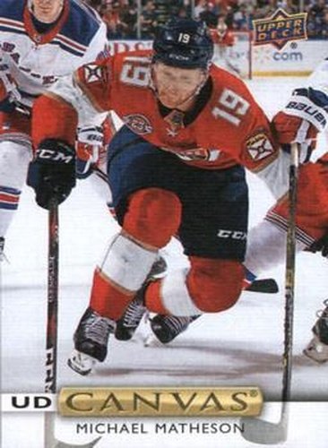 #C20 Michael Matheson - Florida Panthers - 2019-20 Upper Deck - UD Canvas Hockey