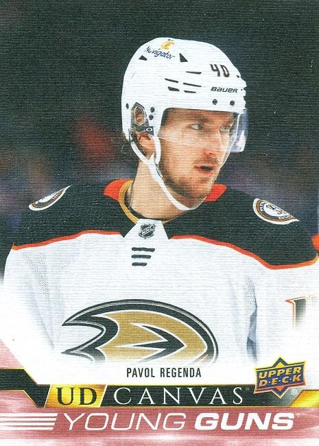 #C212 Pavol Regenda - Anaheim Ducks - 2022-23 Upper Deck - UD Canvas Hockey