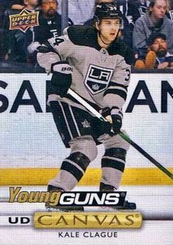 #C212 Kale Clague - Los Angeles Kings - 2019-20 Upper Deck - UD Canvas Hockey