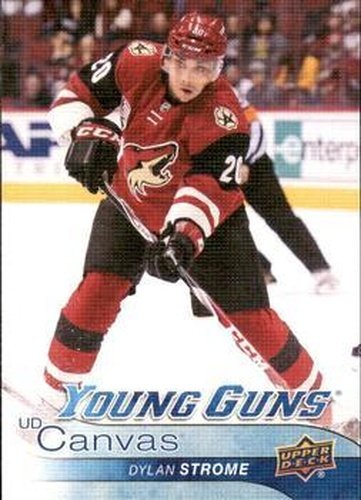 #C213 Dylan Strome - Arizona Coyotes - 2016-17 Upper Deck - UD Canvas Hockey
