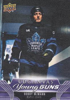 #C214 Bobby McMann - Toronto Maple Leafs - 2023-24 Upper Deck - UD Canvas Hockey