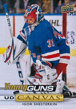 #C214 Igor Shesterkin - New York Rangers - 2019-20 Upper Deck - UD Canvas Hockey