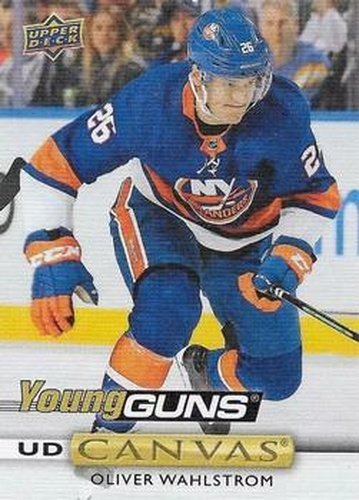 #C215 Oliver Wahlstrom - New York Islanders - 2019-20 Upper Deck - UD Canvas Hockey