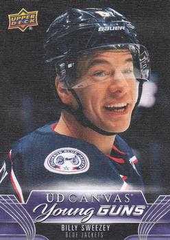 #C216 Billy Sweezey - Columbus Blue Jackets - 2023-24 Upper Deck - UD Canvas Hockey