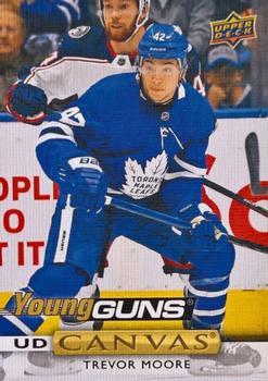 #C216 Trevor Moore - Toronto Maple Leafs - 2019-20 Upper Deck - UD Canvas Hockey