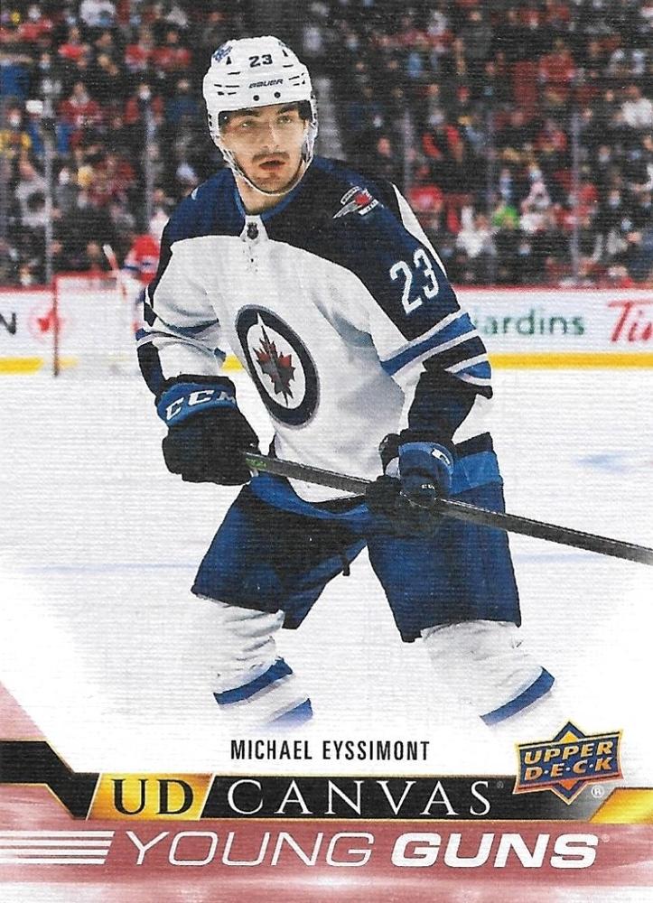 #C216 Michael Eyssimont - Winnipeg Jets - 2022-23 Upper Deck - UD Canvas Hockey