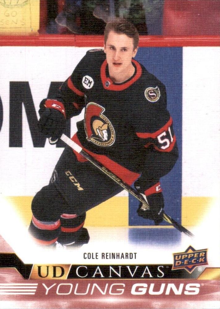 #C217 Cole Reinhardt - Ottawa Senators - 2022-23 Upper Deck - UD Canvas Hockey
