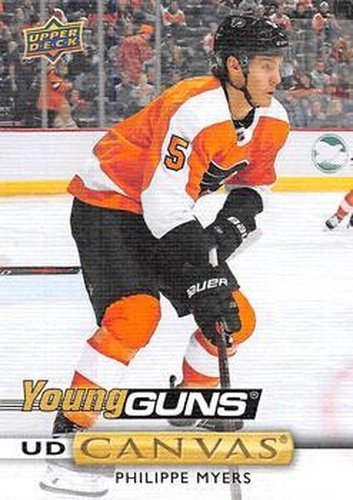 #C217 Philippe Myers - Philadelphia Flyers - 2019-20 Upper Deck - UD Canvas Hockey