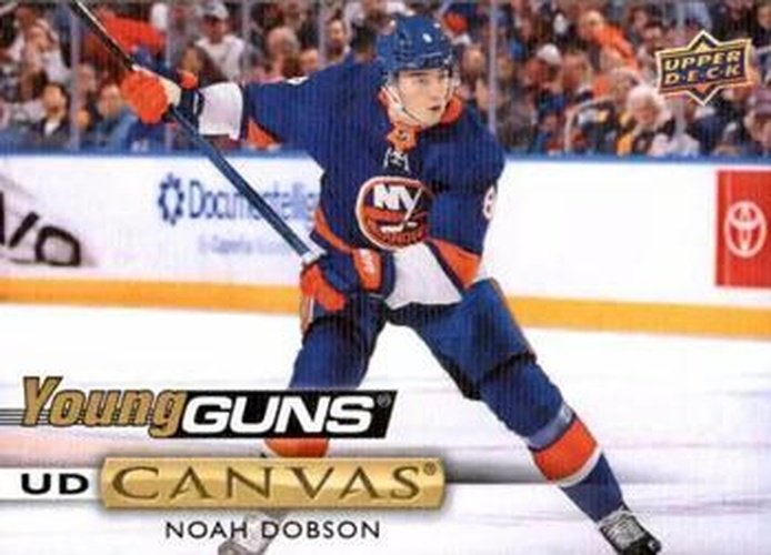 #C218 Noah Dobson - New York Islanders - 2019-20 Upper Deck - UD Canvas Hockey