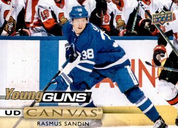 #C219 Rasmus Sandin - Toronto Maple Leafs - 2019-20 Upper Deck - UD Canvas Hockey