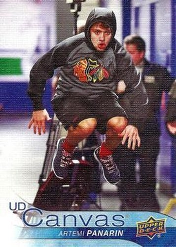 #C21 Artemi Panarin - Chicago Blackhawks - 2016-17 Upper Deck - UD Canvas Hockey