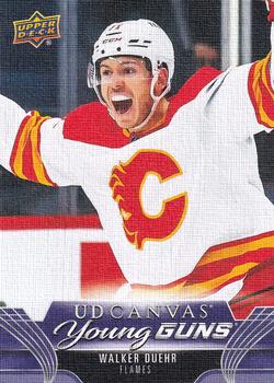 #C220 Walker Duehr - Calgary Flames - 2023-24 Upper Deck - UD Canvas Hockey