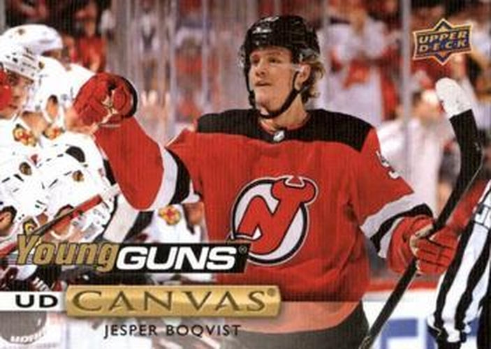 #C220 Jesper Boqvist - New Jersey Devils - 2019-20 Upper Deck - UD Canvas Hockey