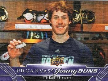 #C221 Tye Kartye - Seattle Kraken - 2023-24 Upper Deck - UD Canvas Hockey