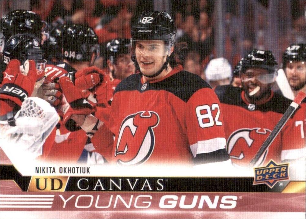 #C221 Nikita Okhotiuk - New Jersey Devils - 2022-23 Upper Deck - UD Canvas Hockey