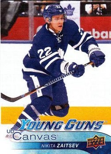 #C223 Nikita Zaitsev - Toronto Maple Leafs - 2016-17 Upper Deck - UD Canvas Hockey
