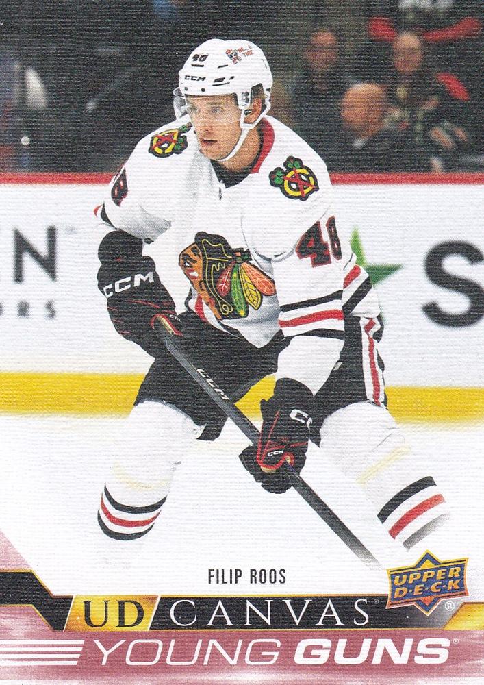 #C225 Filip Roos - Chicago Blackhawks - 2022-23 Upper Deck - UD Canvas Hockey