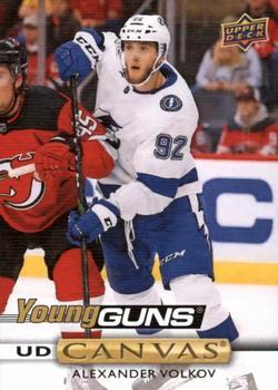 #C225 Alexander Volkov - Tampa Bay Lightning - 2019-20 Upper Deck - UD Canvas Hockey
