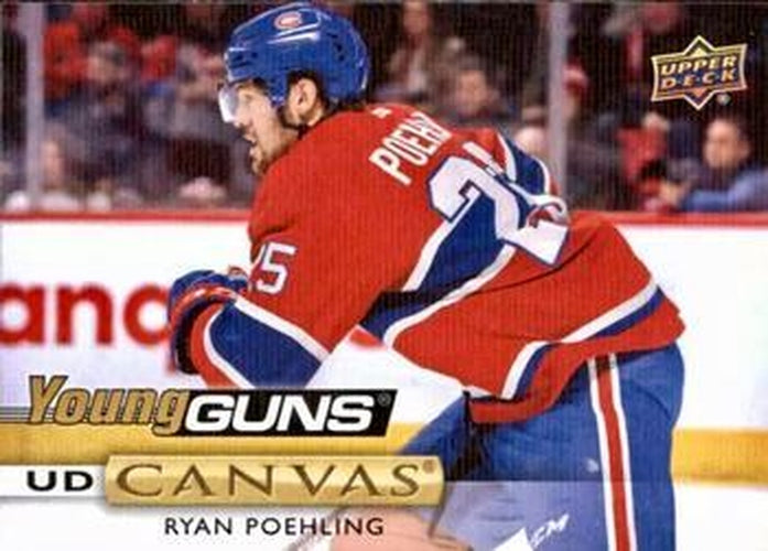 #C226 Ryan Poehling - Montreal Canadiens - 2019-20 Upper Deck - UD Canvas Hockey