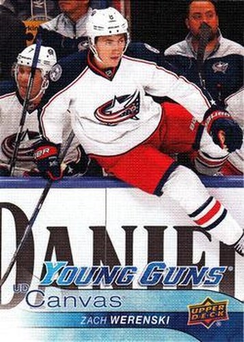 #C226 Zach Werenski - Columbus Blue Jackets - 2016-17 Upper Deck - UD Canvas Hockey
