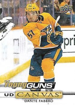 #C227 Dante Fabbro - Nashville Predators - 2019-20 Upper Deck - UD Canvas Hockey