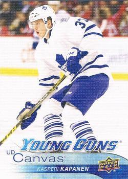 #C228 Kasperi Kapanen - Toronto Maple Leafs - 2016-17 Upper Deck - UD Canvas Hockey