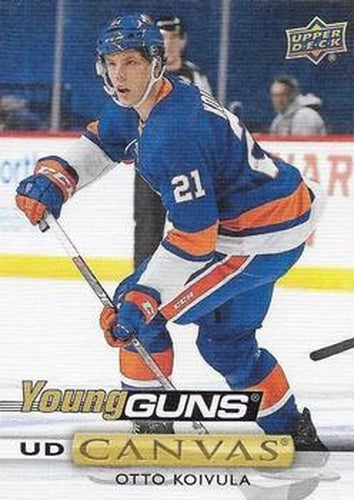 #C229 Otto Koivula - New York Islanders - 2019-20 Upper Deck - UD Canvas Hockey