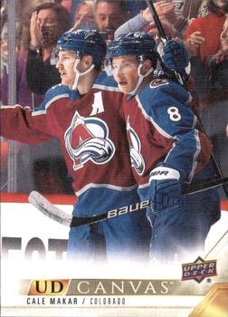#C22 Cale Makar - Colorado Avalanche - 2022-23 Upper Deck - UD Canvas Hockey