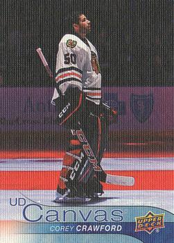 #C22 Corey Crawford - Chicago Blackhawks - 2016-17 Upper Deck - UD Canvas Hockey