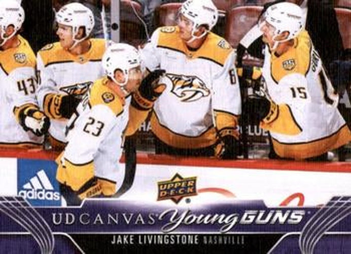 #C231 Jake Livingstone - Nashville Predators - 2023-24 Upper Deck - UD Canvas Hockey